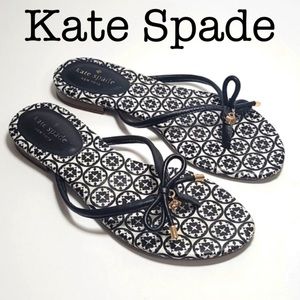 Kate Spade Místic Bow Flat Sandal Size 5